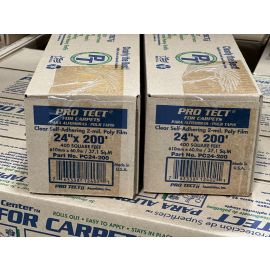 6 Rolls of 24" x 200' Carpet Protection Bundle